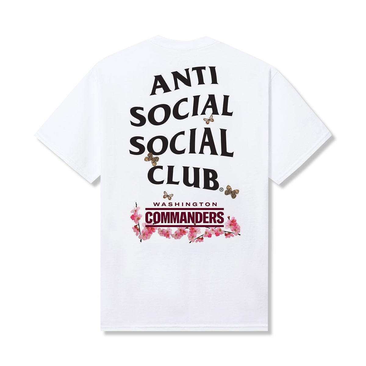 ASSC x Commanders Blossom Tee - White back