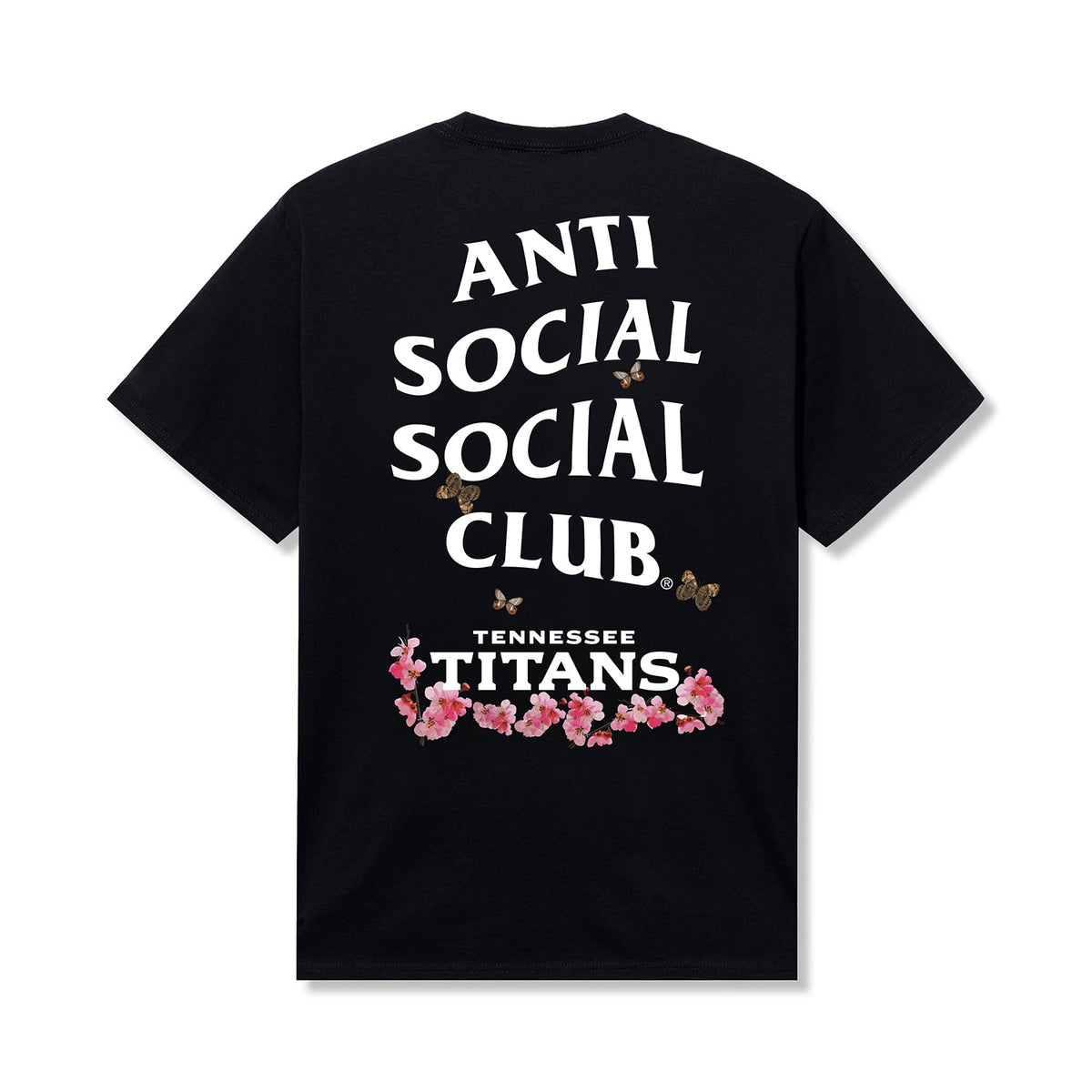ASSC x Titans Blossom Tee - Black back