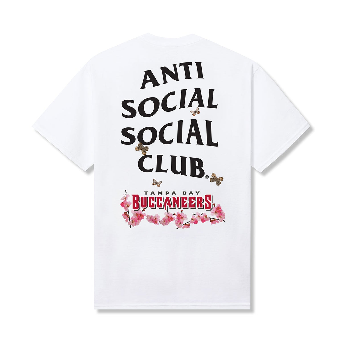 ASSC x Buccaneers Blossom Tee - White back