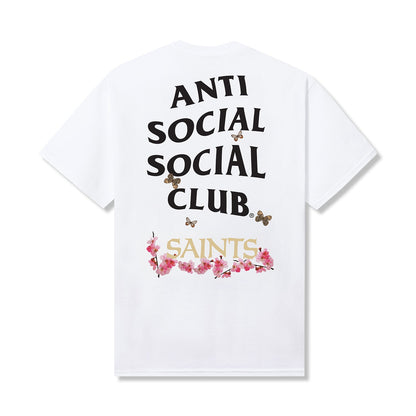 ASSC x Saints Blossom Tee - White back