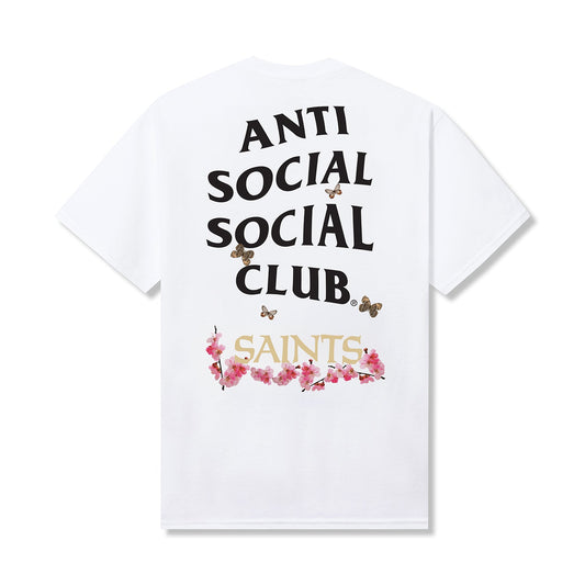 ASSC x Saints Blossom Tee - White back