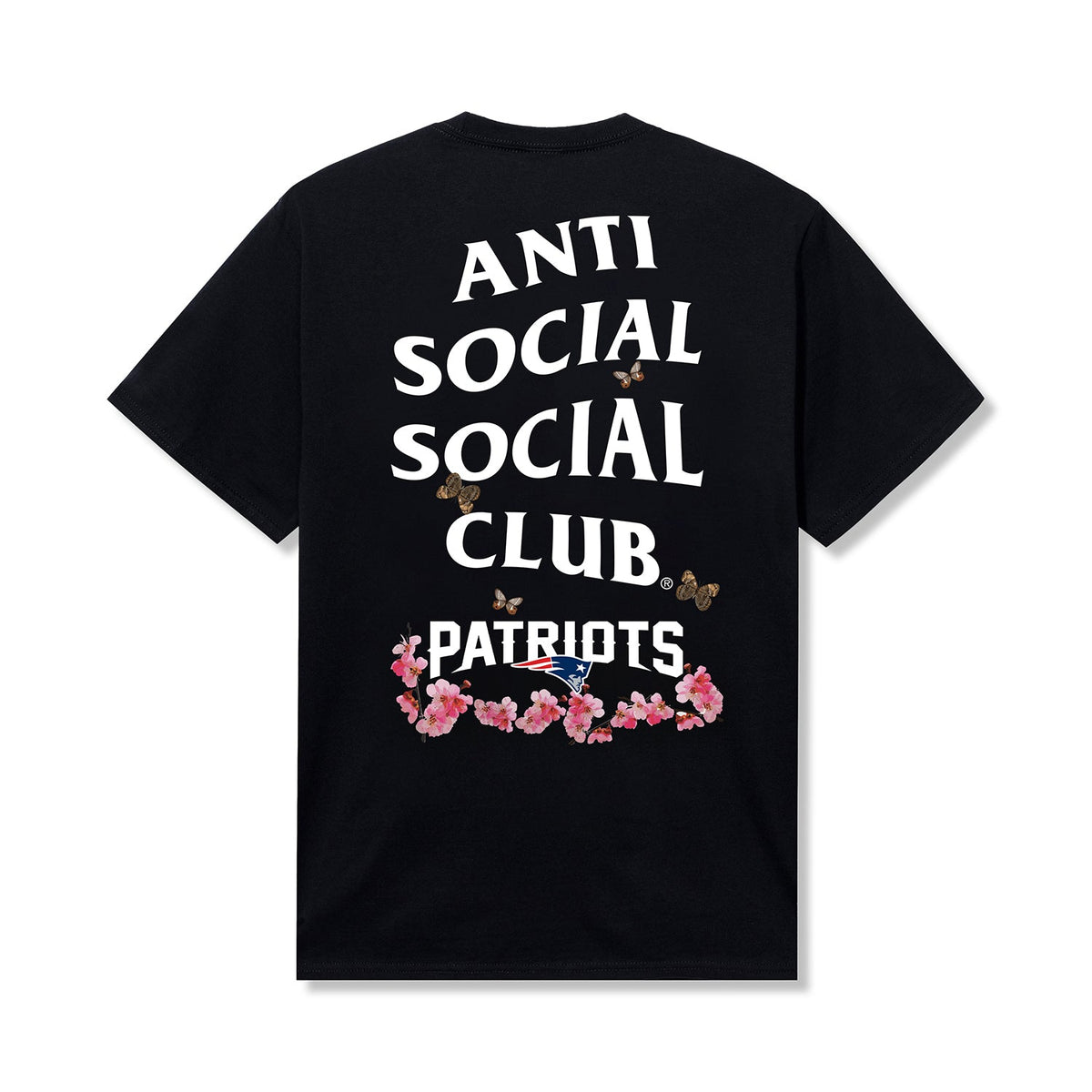 ASSC x Patriots Blossom Tee - Black back