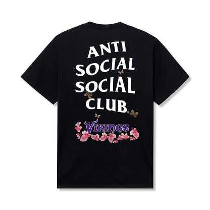 ASSC x Vikings Blossom Tee - Black back