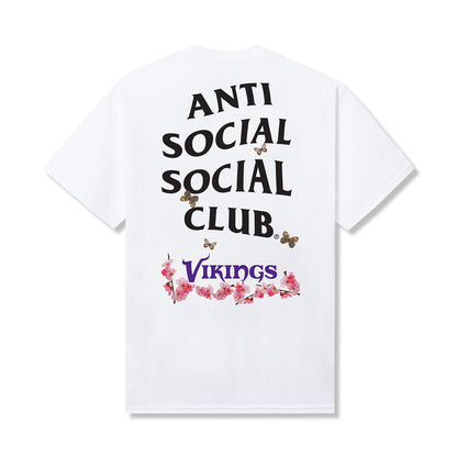 ASSC x Vikings Blossom Tee - White back