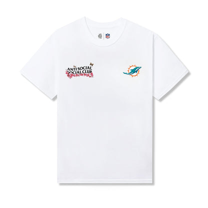 ASSC x Dolphins Blossom Tee - White front