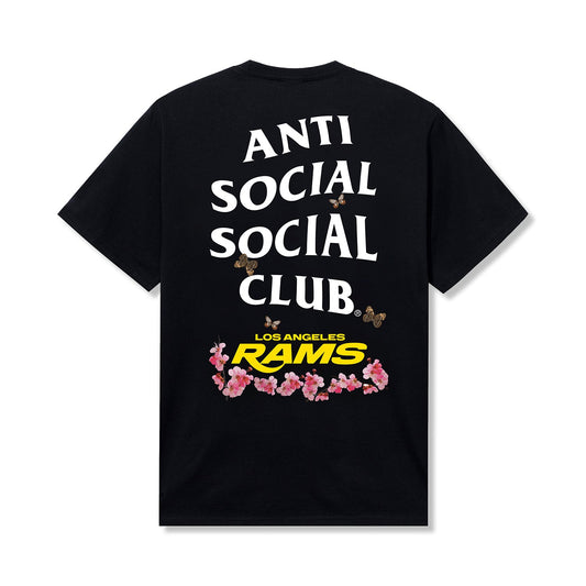 ASSC x Rams Blossom Tee - Black back