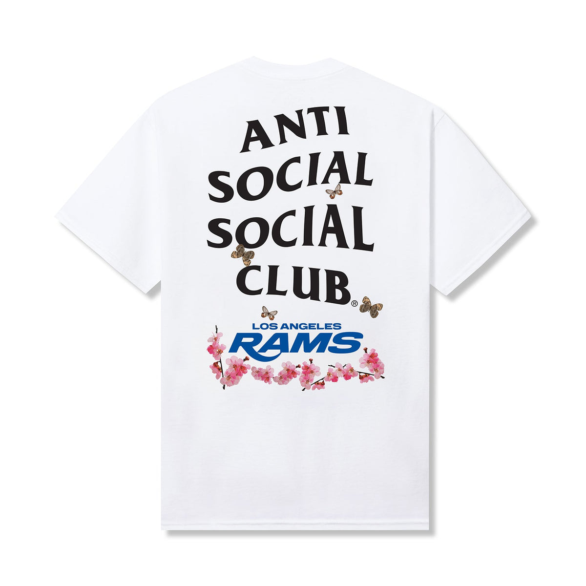 ASSC x Rams Blossom Tee - White back