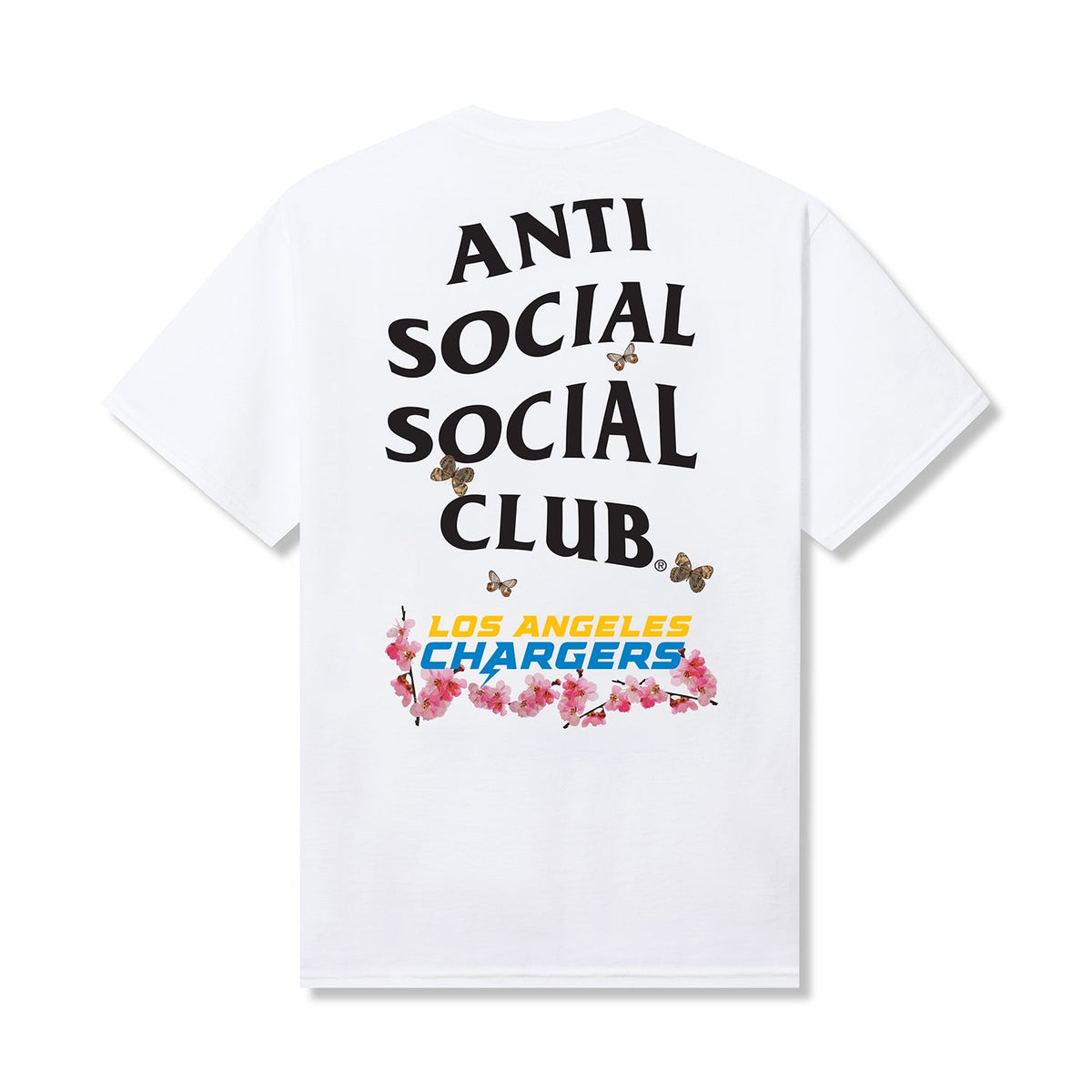 ASSC x Chargers Blossom Tee - White back