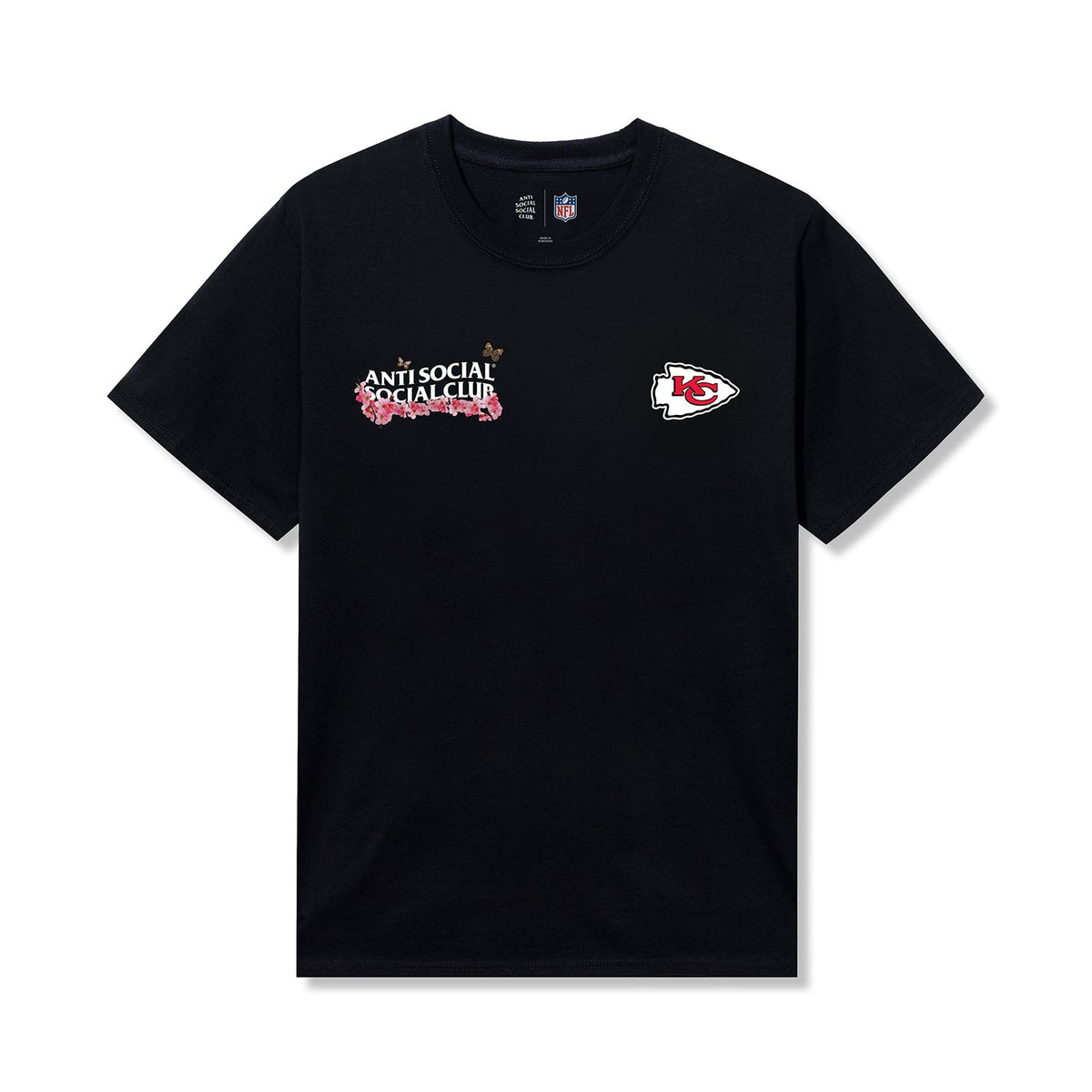 ASSC x Chiefs Blossom Tee - Black front