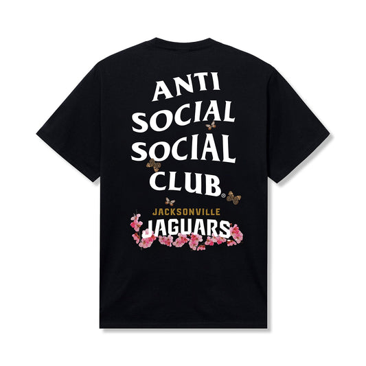 ASSC x Jaguars Blossom Tee - Black back
