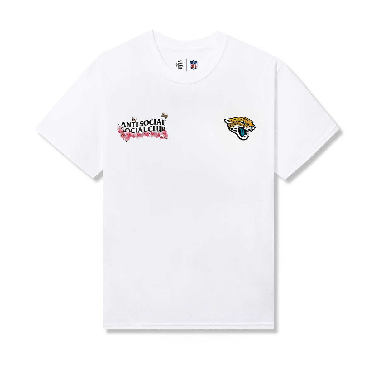 ASSC x Jaguars Blossom Tee - White front