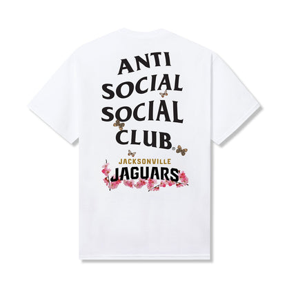 ASSC x Jaguars Blossom Tee - White back