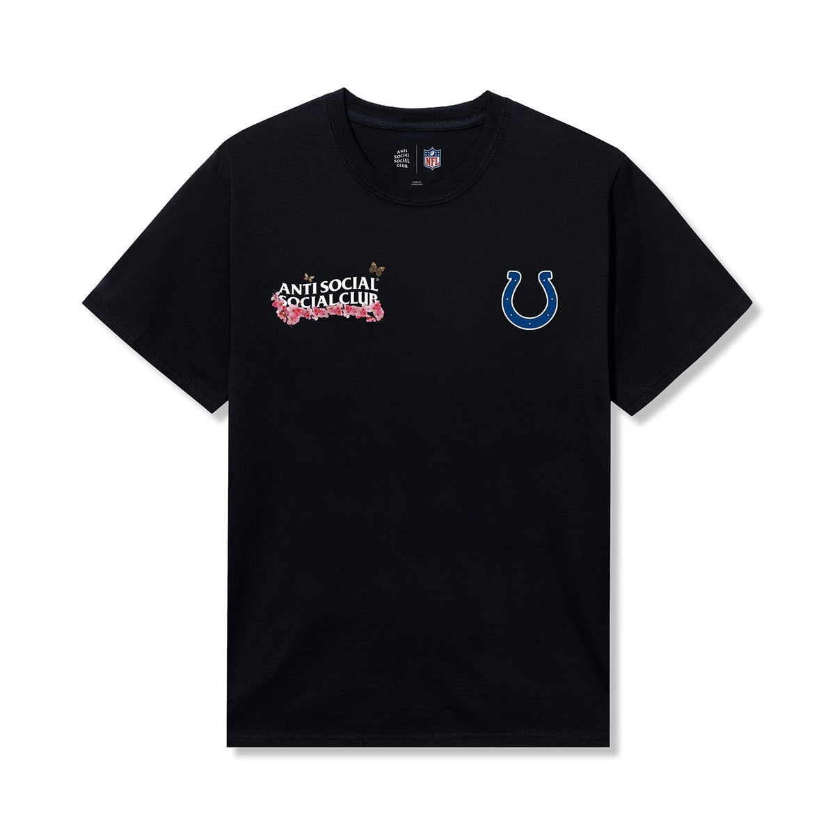 ASSC x Colts Blossom Tee - Black front