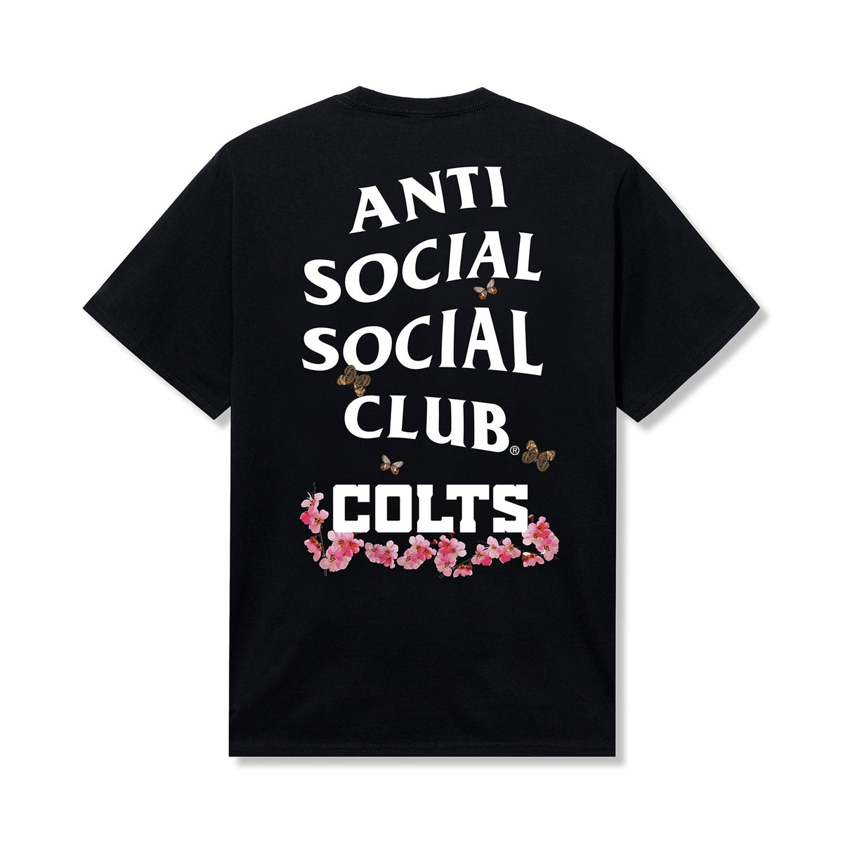 ASSC x Colts Blossom Tee - Black back