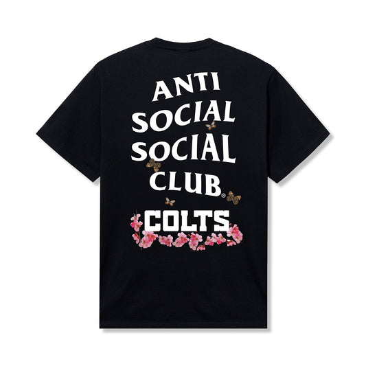 ASSC x Colts Blossom Tee - Black back