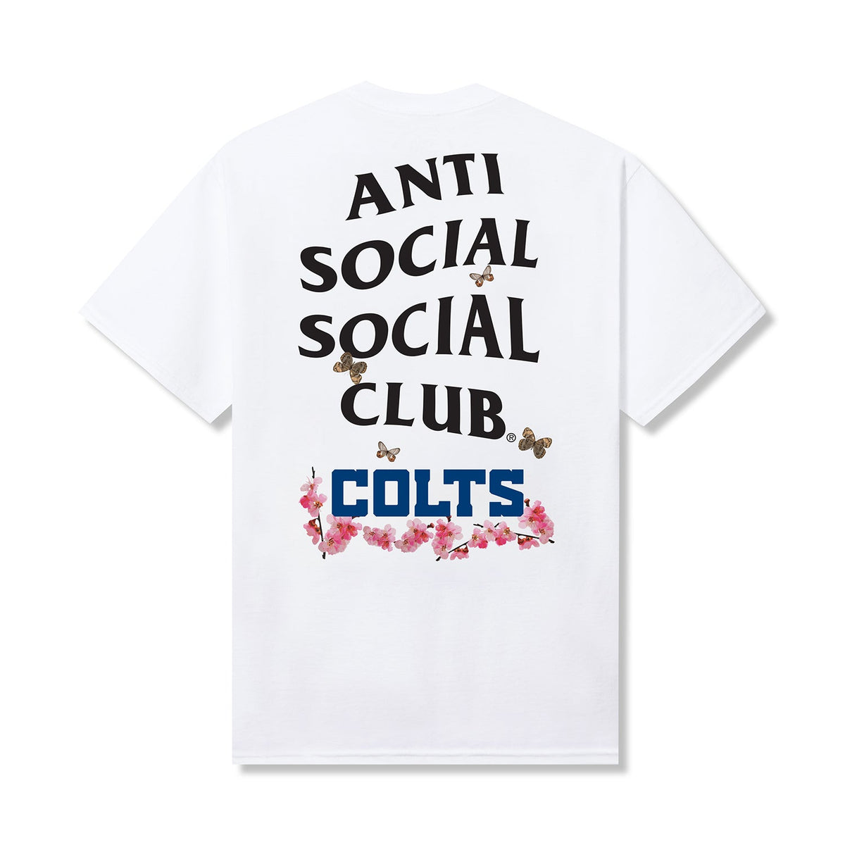ASSC x Colts Blossom Tee - White back