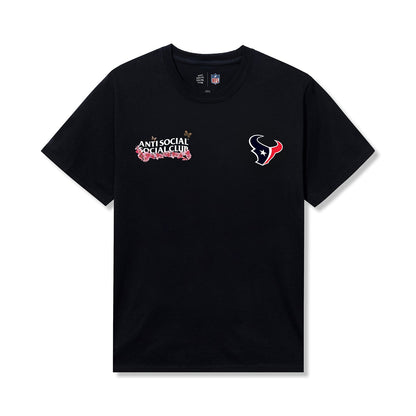 ASSC x Texans Blossom Tee - Black front