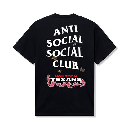 ASSC x Texans Blossom Tee - Black back