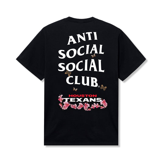 ASSC x Texans Blossom Tee - Black back