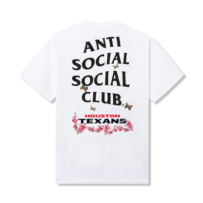 ASSC x Texans Blossom Tee - White back