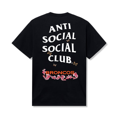 ASSC x Broncos Blossom Tee - Black back