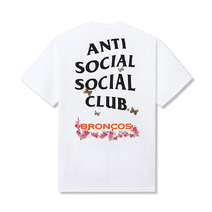 ASSC x Broncos Blossom Tee - White back