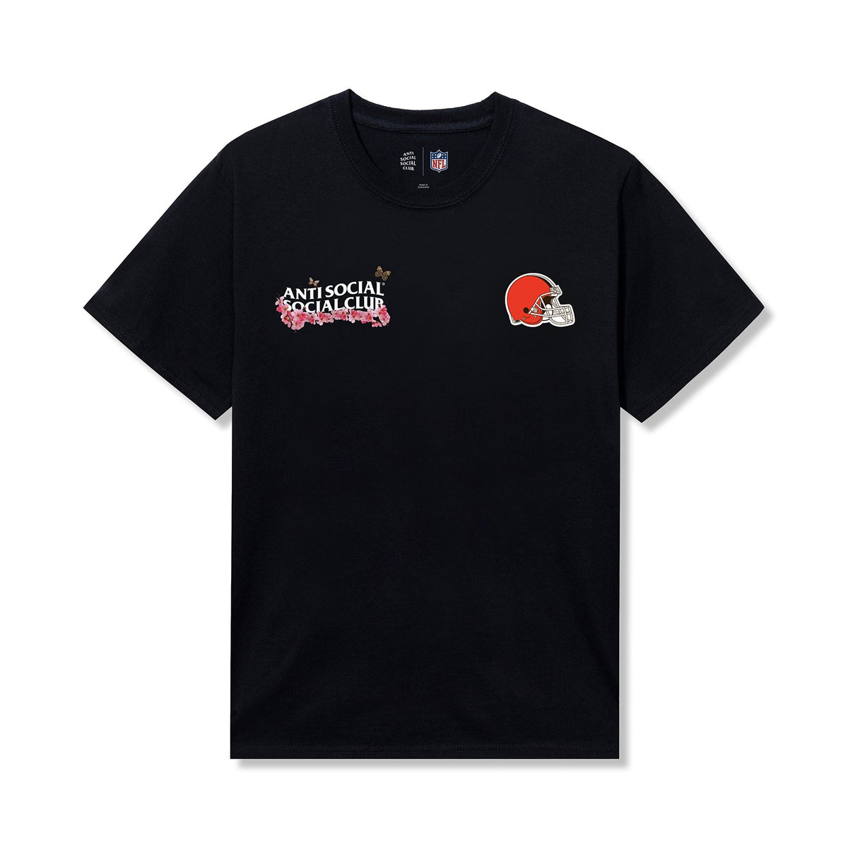 ASSC x Browns Blossom Tee - Black front