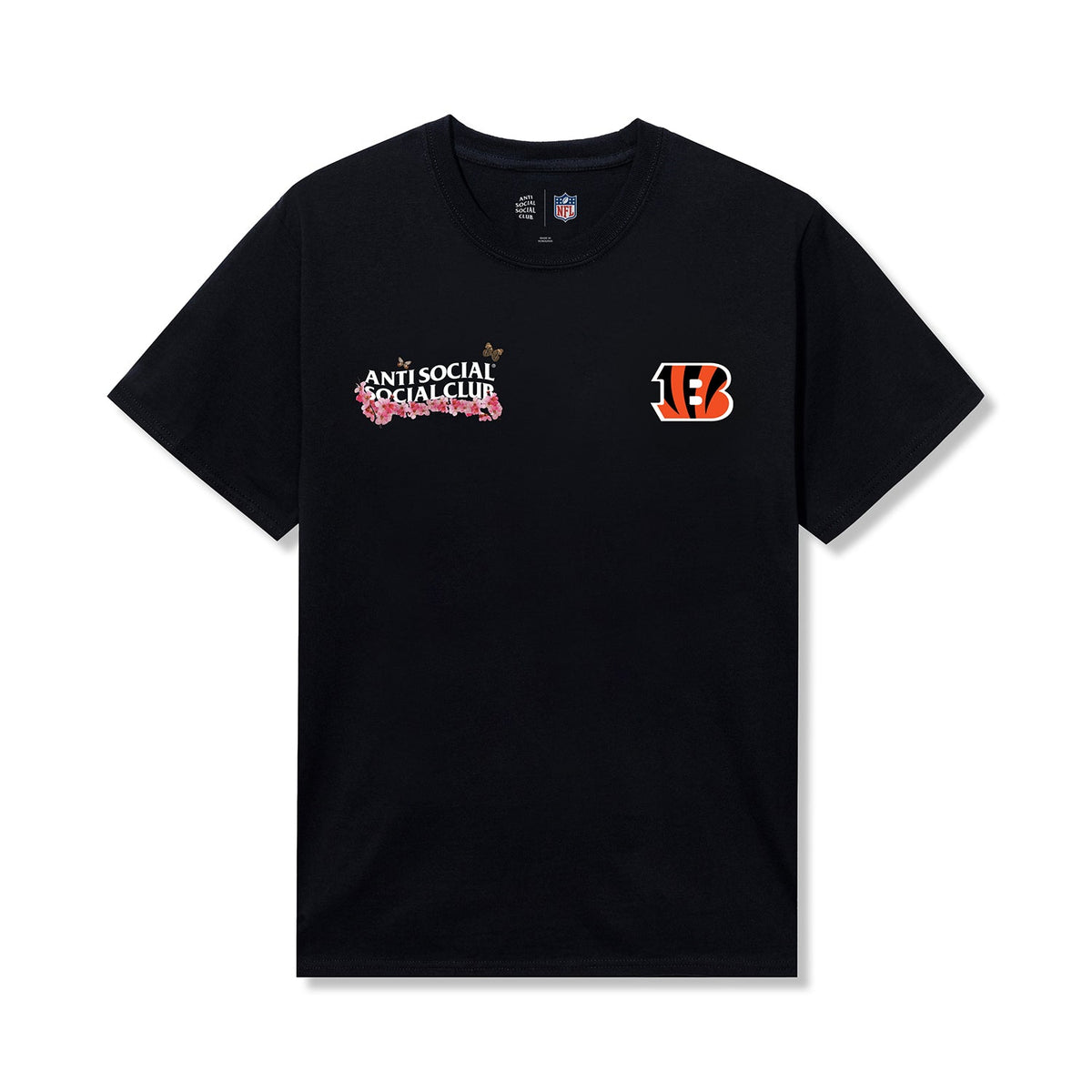 ASSC x Bengals Blossom Tee - Black front