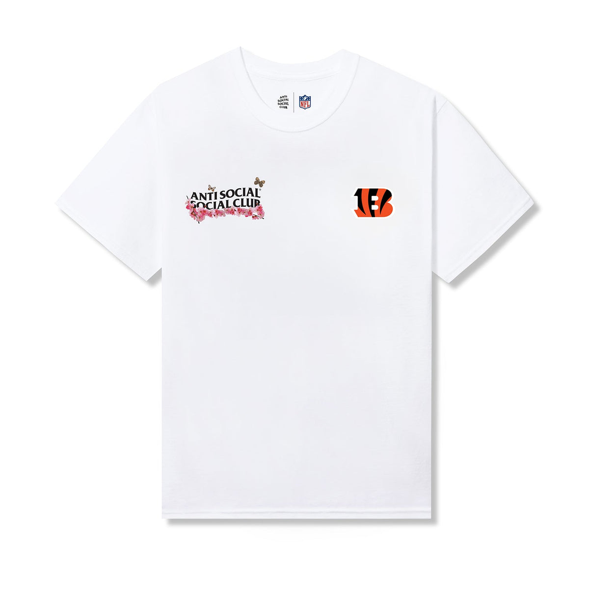 ASSC x Bengals Blossom Tee - White front