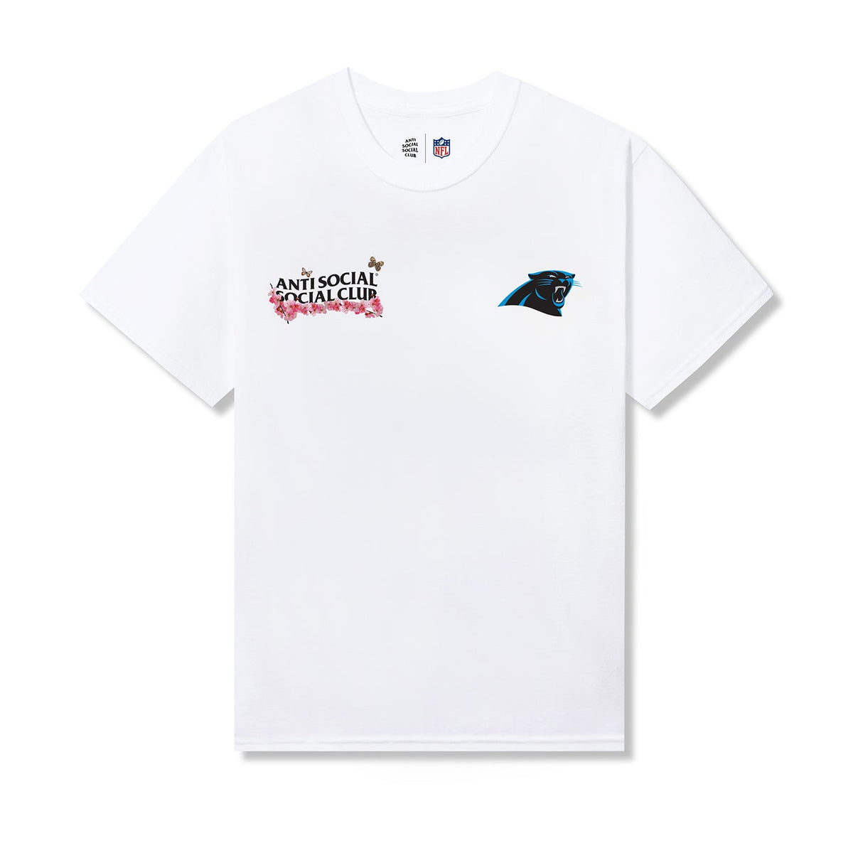 ASSC x Panthers Blossom Tee - White front