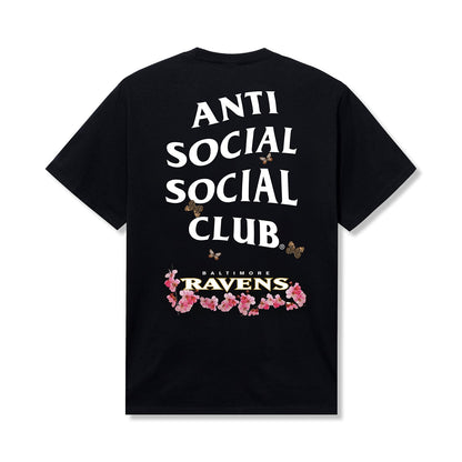 ASSC x Ravens Blossom Tee - Black back