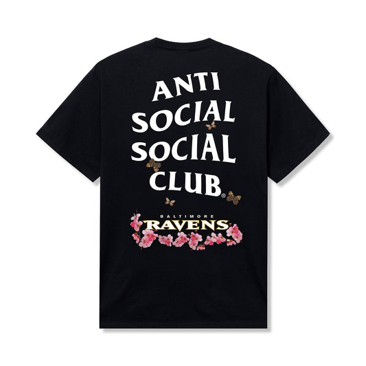 ASSC x Ravens Blossom Tee - Black back