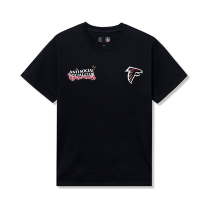 ASSC x Falcons Blossom Tee - Black front