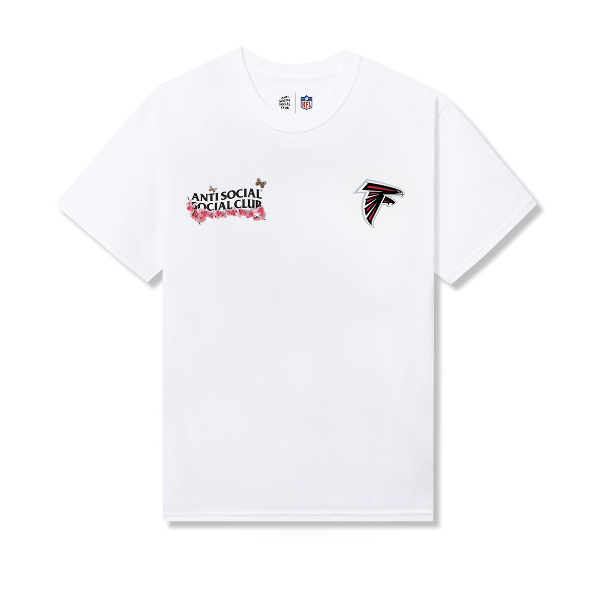 ASSC x Falcons Blossom Tee - White front