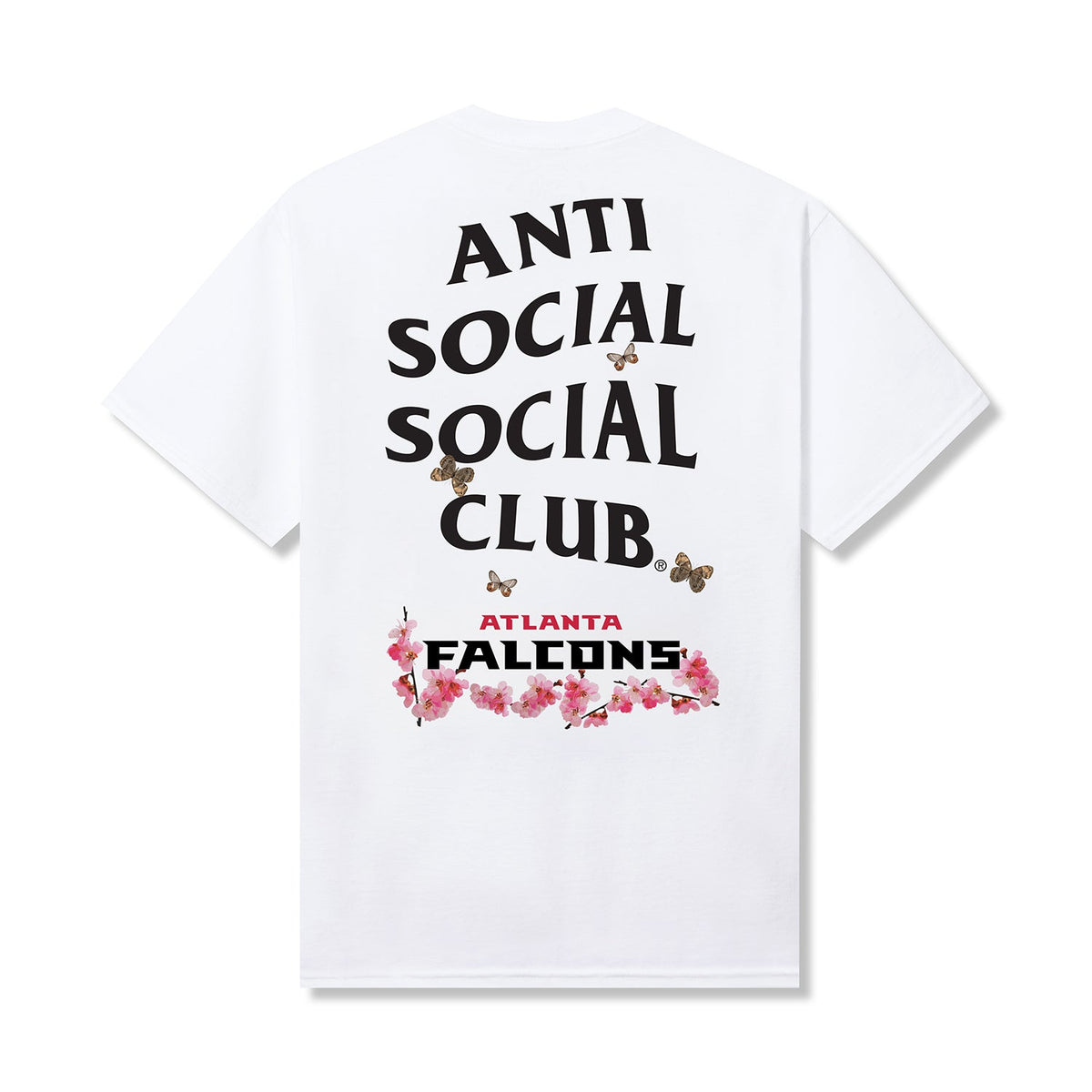 ASSC x Falcons Blossom Tee - White back