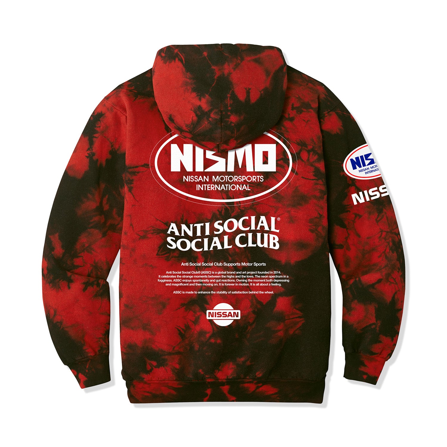 ASSC x Nissan Component Hoodie – AntiSocialSocialClub