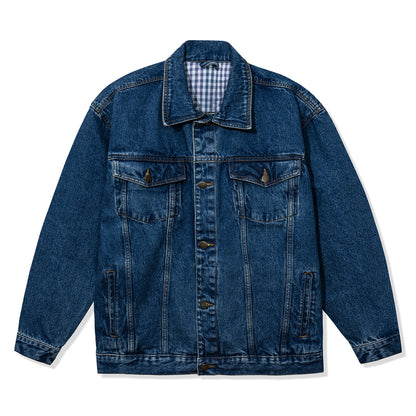 Snow on the 405 Jacket - Indigo