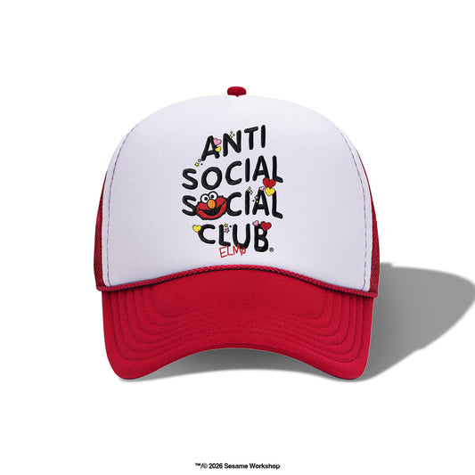 ASSC x Sesame Street Elmo Mesh Trucker Hat