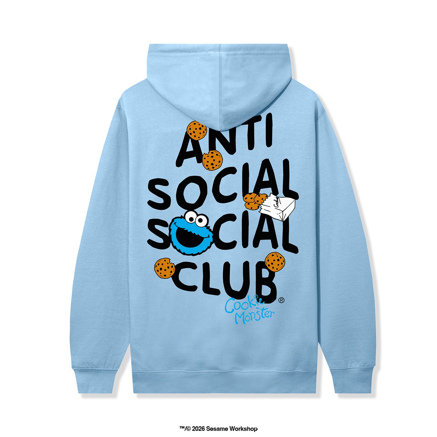 ASSC x Sesame Street Monster Hoodie