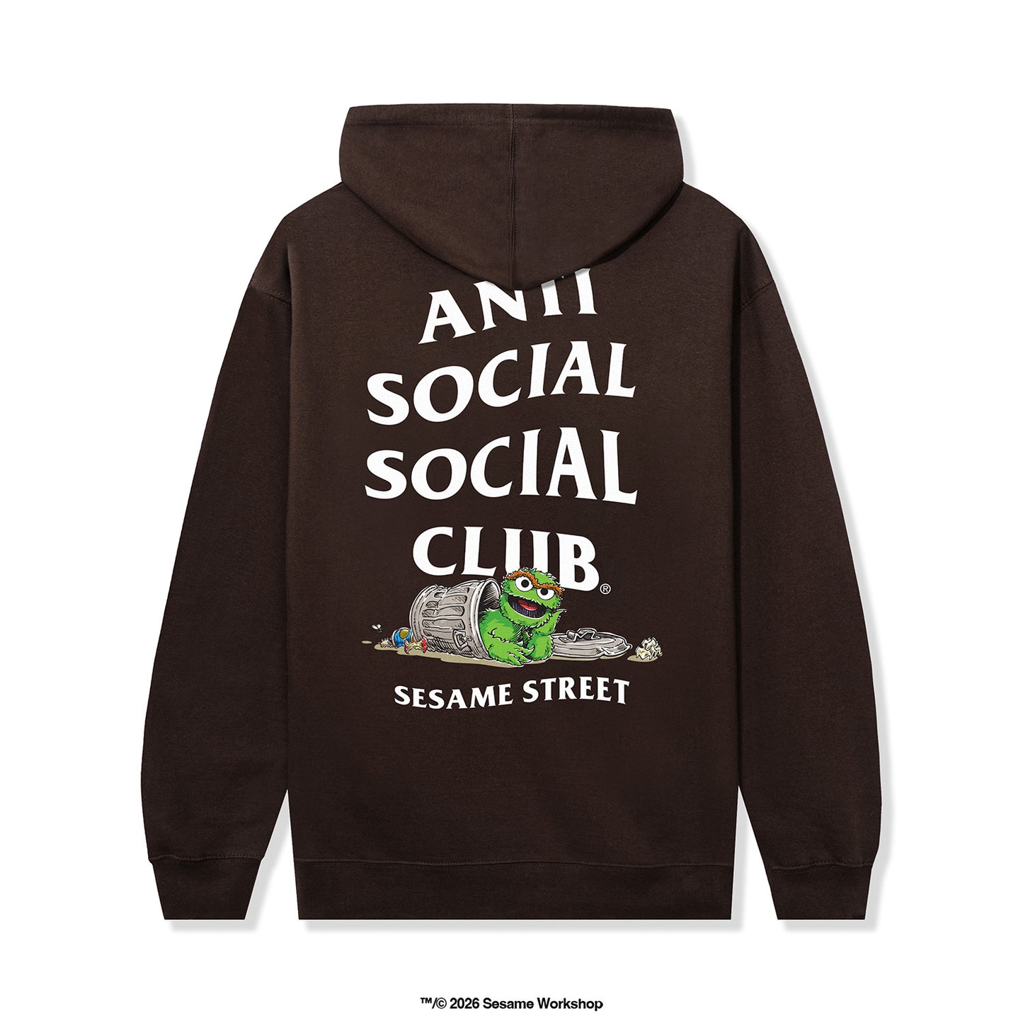 ASSC x Sesame Street Oscar The Grouch Hoodie