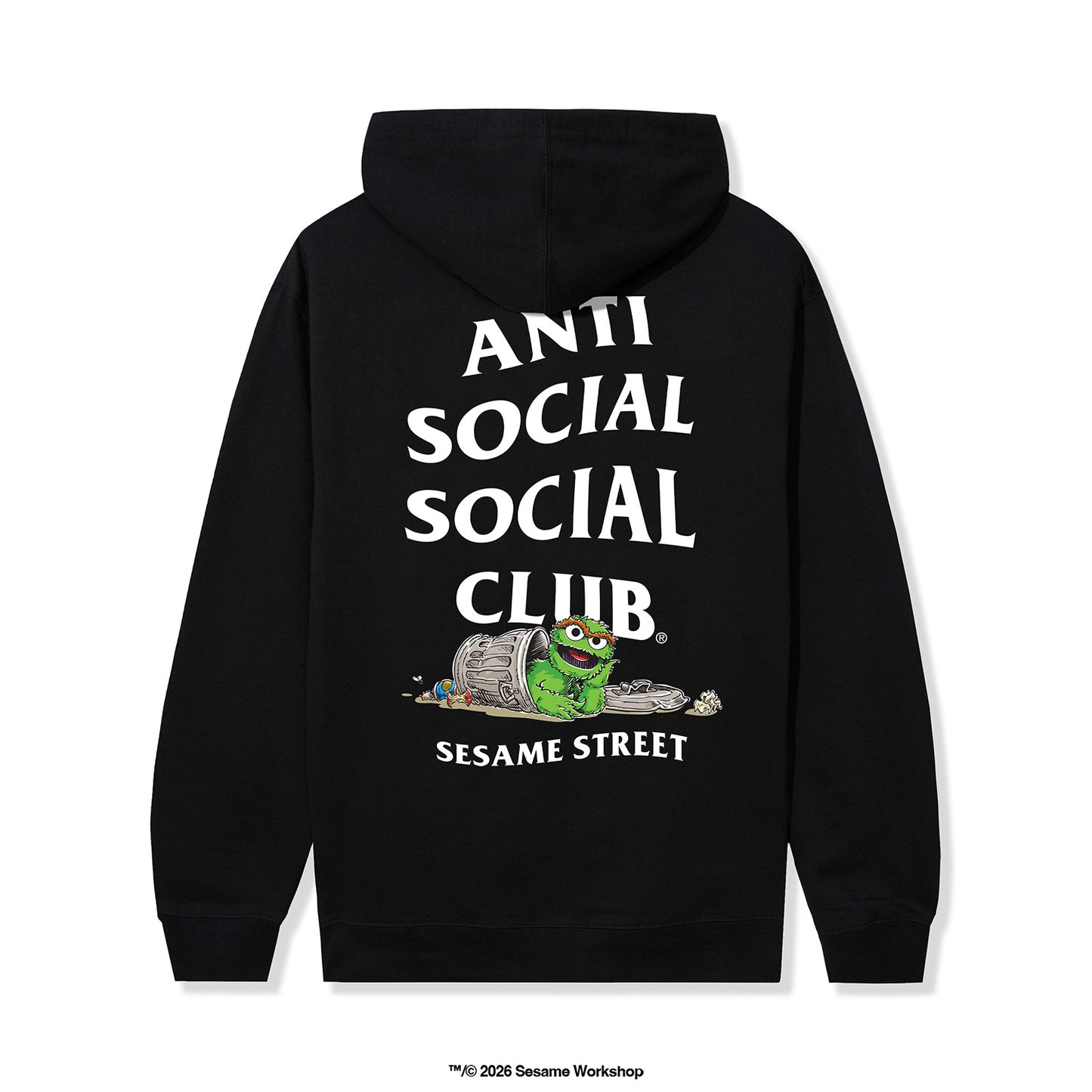 ASSC x Sesame Street Oscar The Grouch Hoodie