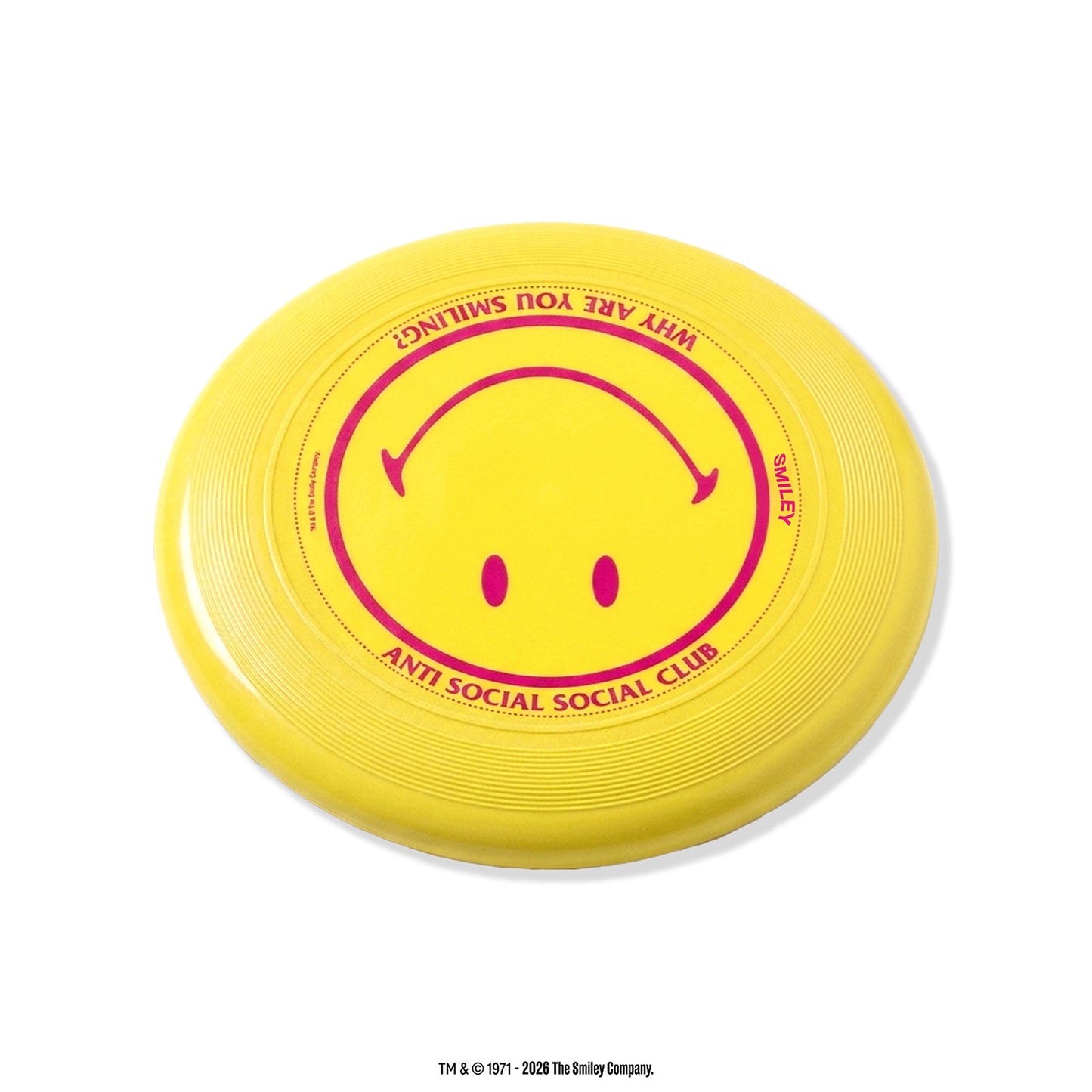 ASSC x Smiley Doubt It Frisbee