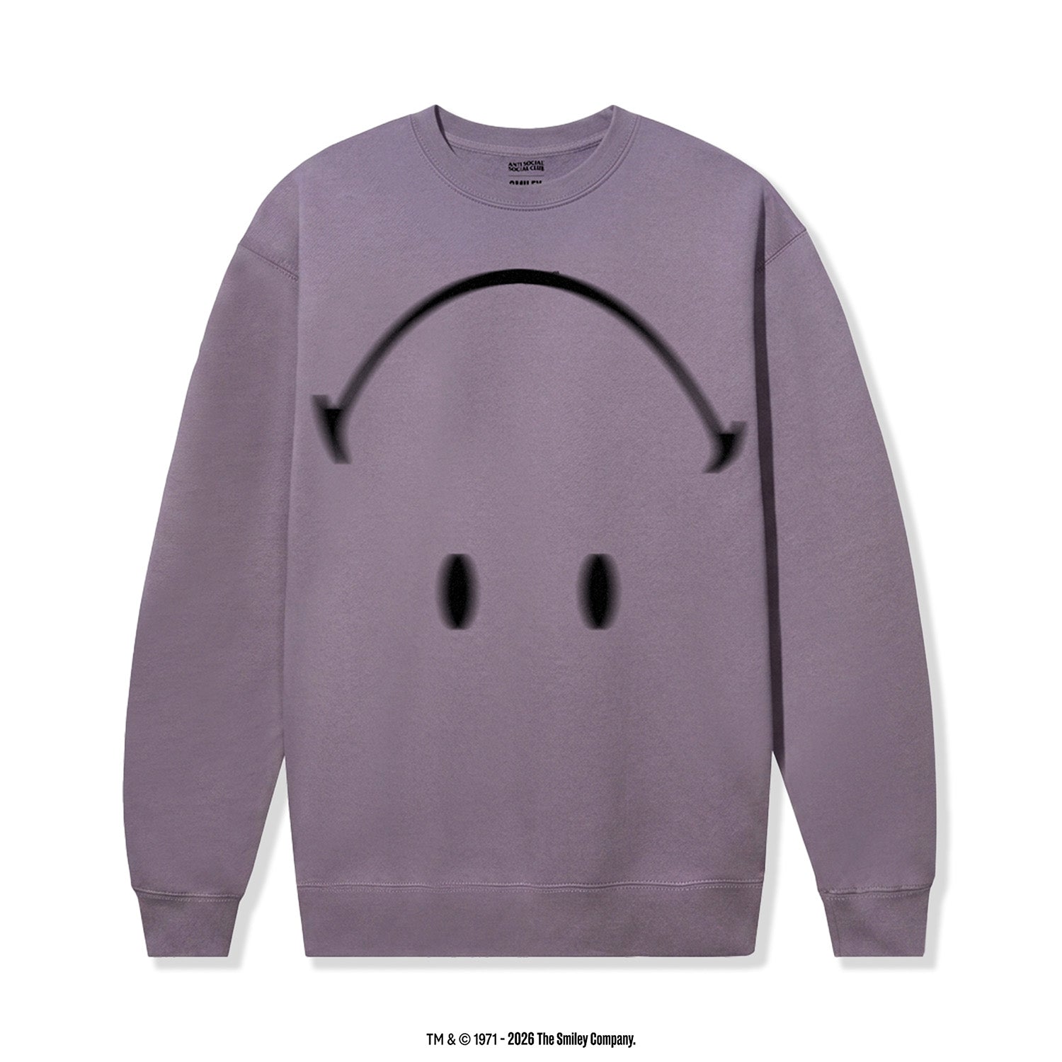 ASSC x Smiley Happy Blur Crewneck