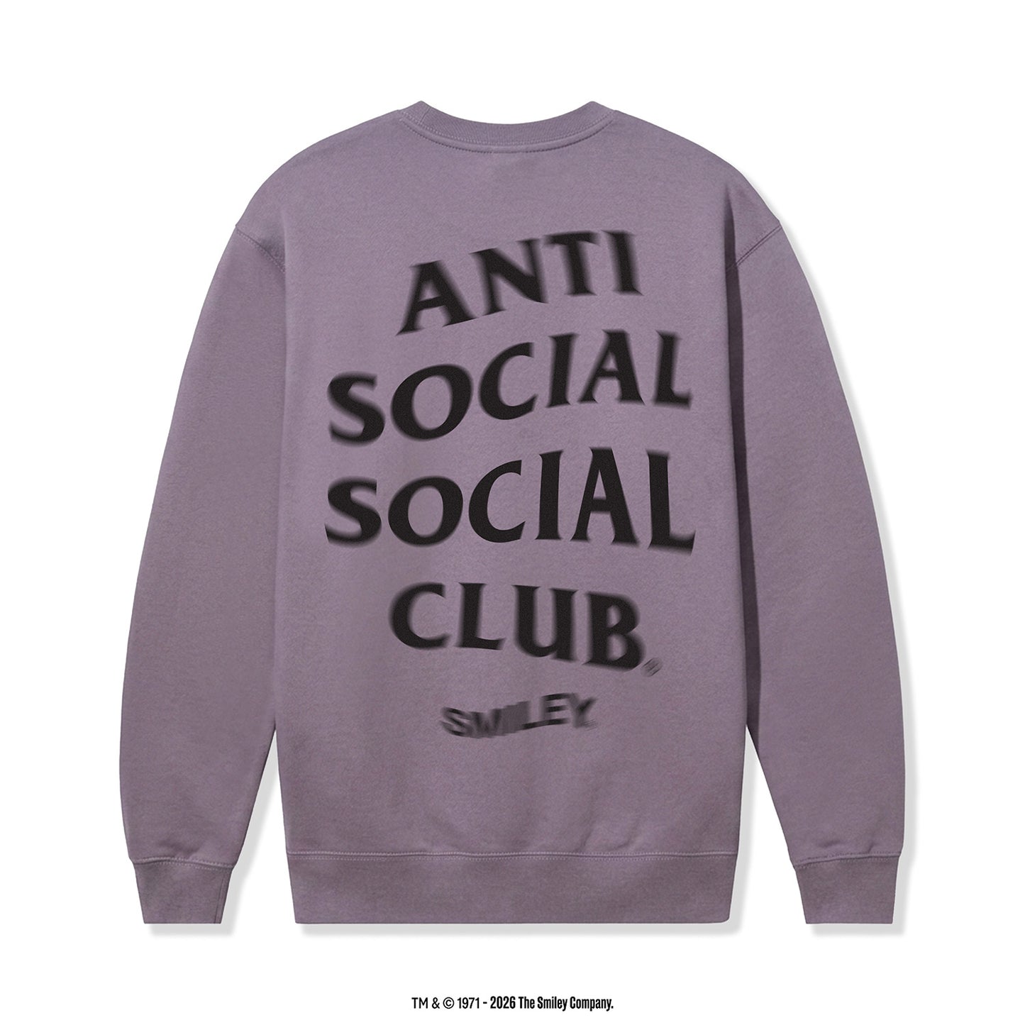 ASSC x Smiley Happy Blur Crewneck