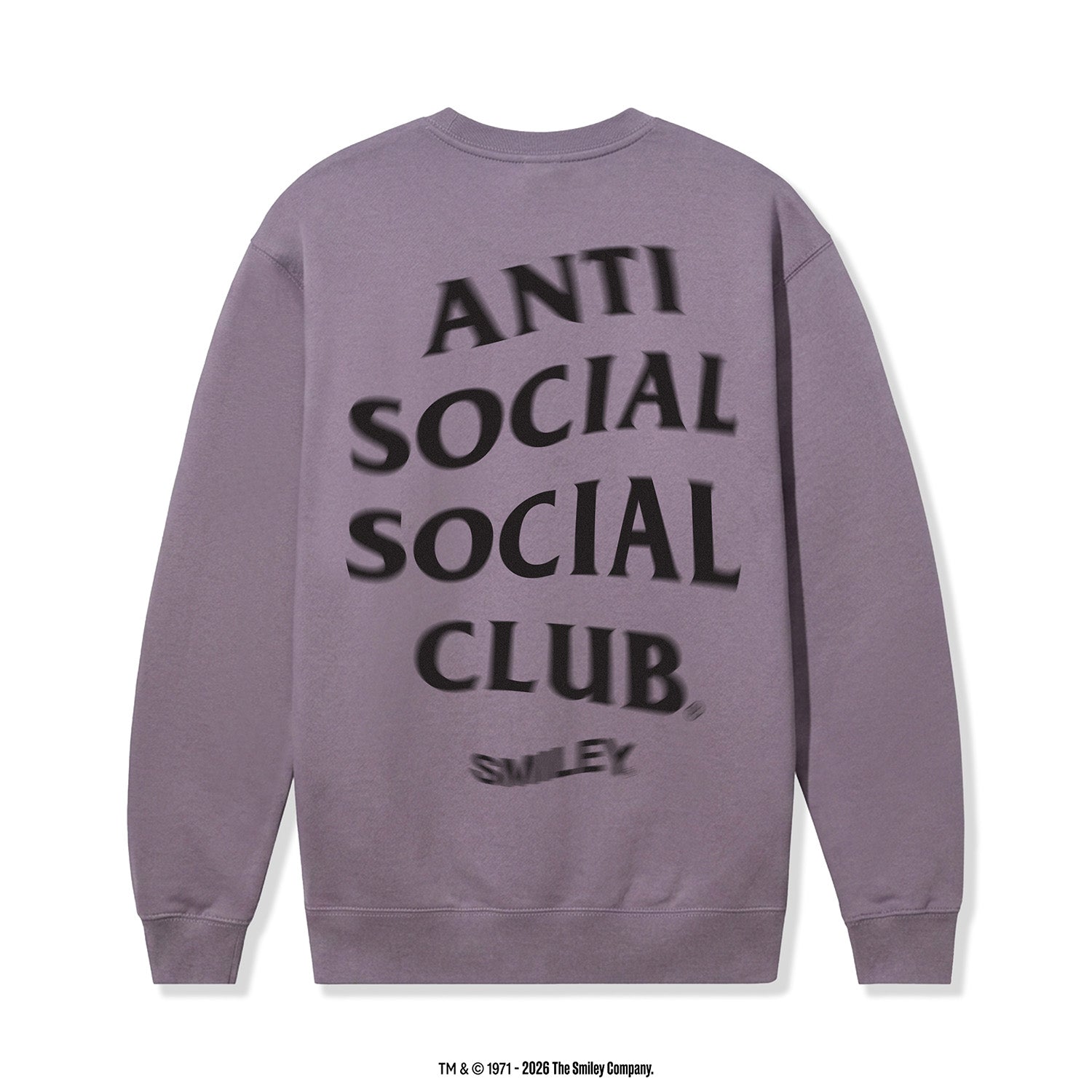 ASSC x Smiley Happy Blur Crewneck