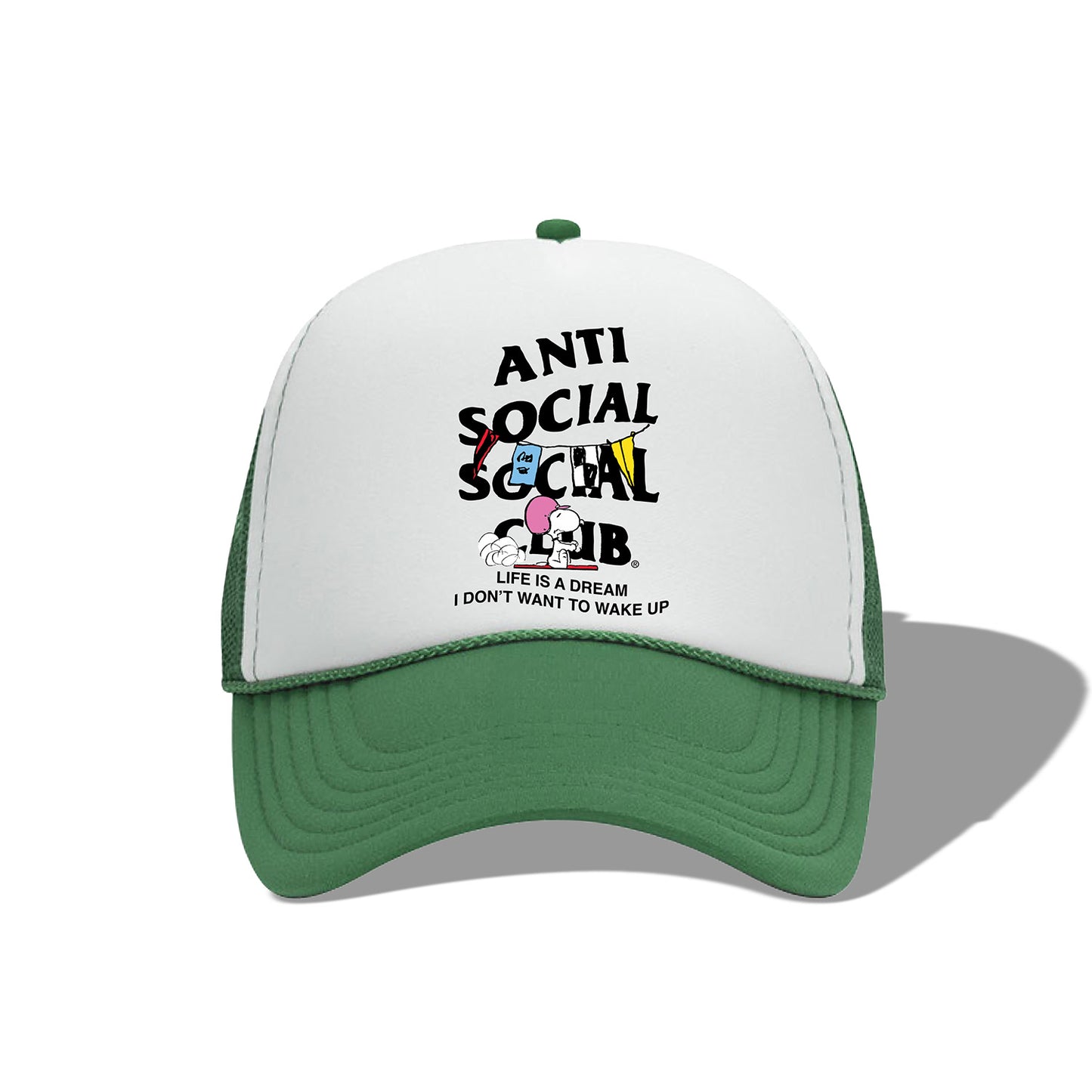 ASSC x Peanuts Life Is A Dream Trucker Hat