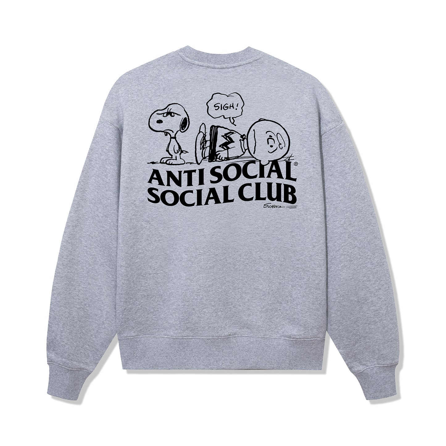 ASSC x Peanuts Sigh Crewneck