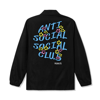 ASSC x Peanuts Snoopy Flowers Nylon Coaches Jacket