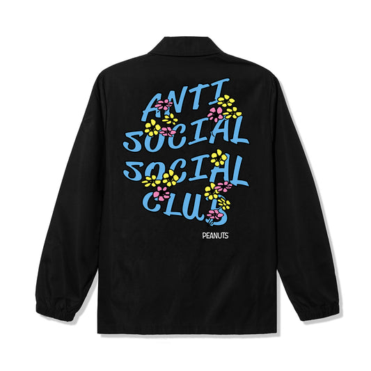 ASSC x Peanuts Snoopy Flowers Nylon Coaches Jacket