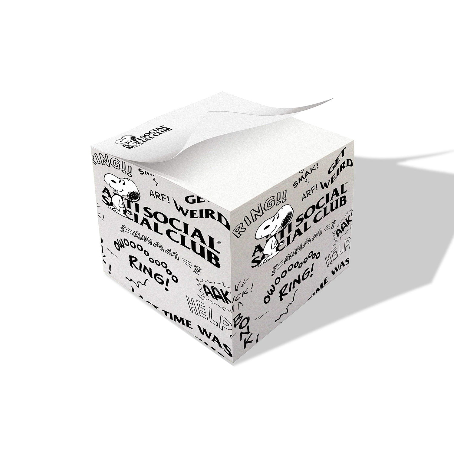ASSC x Peanuts Sparky Note Cube